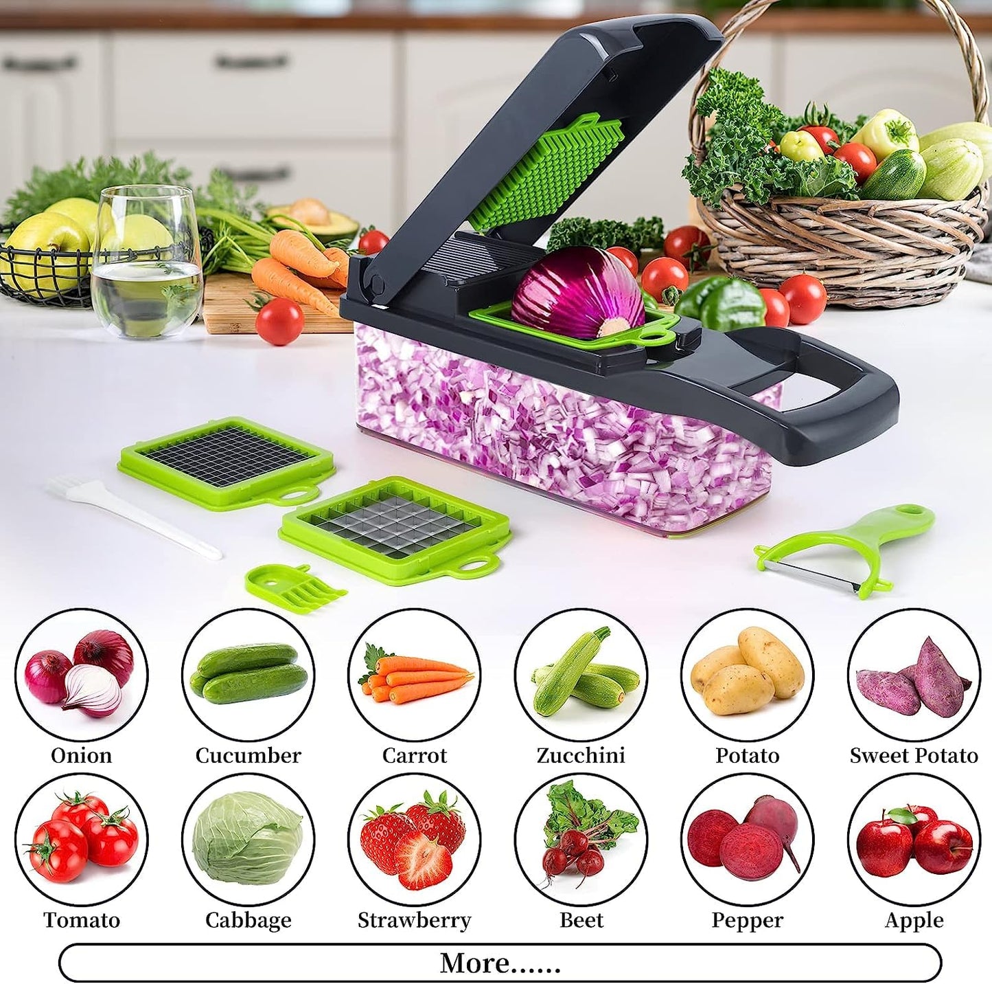 16 in 1 Multipurpose Vegetable Chopper