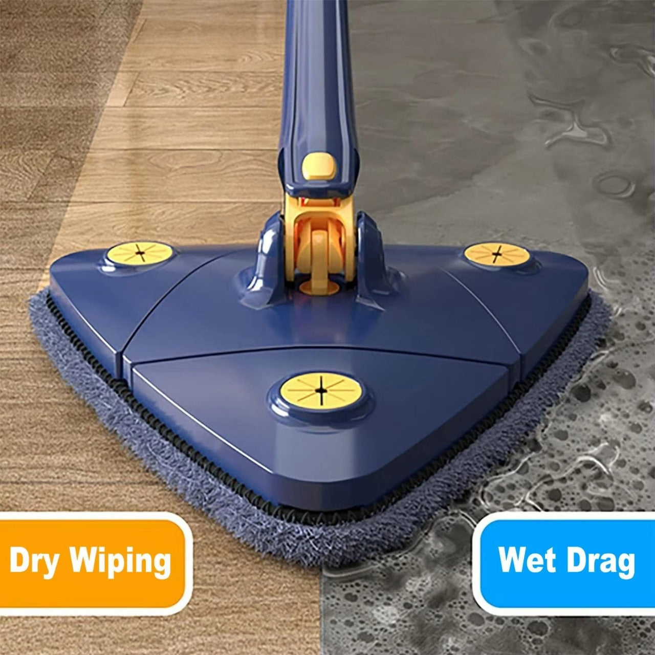 3 in 1 Triangular Twister Mop
