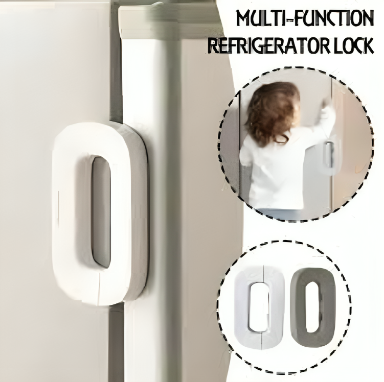 Multifunctional Fridge Door Lock ā Child Safety & Food Security Lock