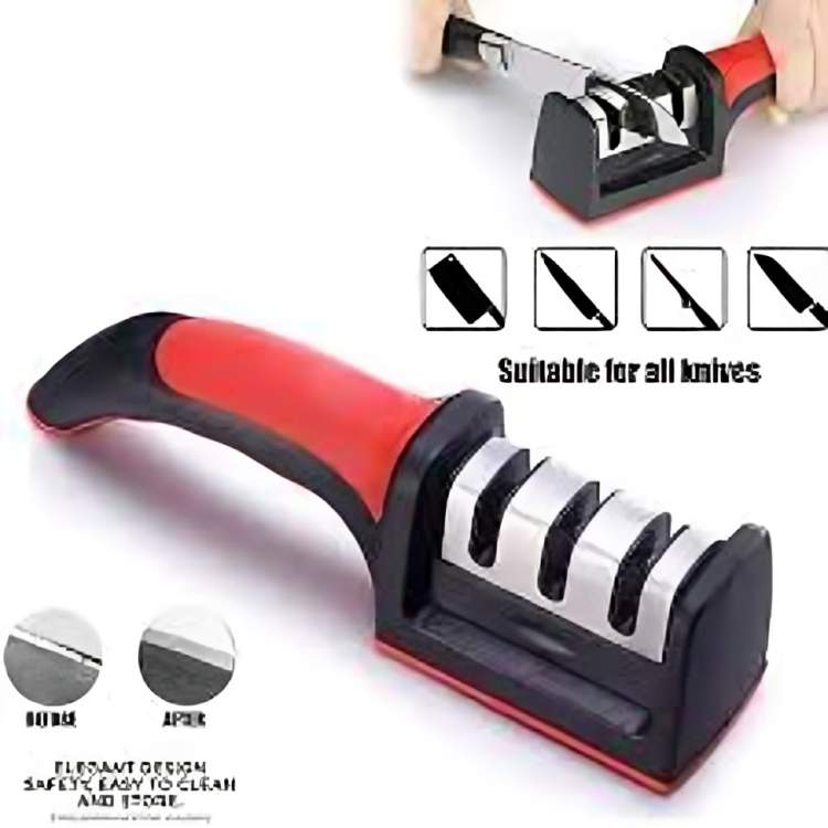 3-in-1 Professional Knife Sharpener - Easy & Handheld Sharpening