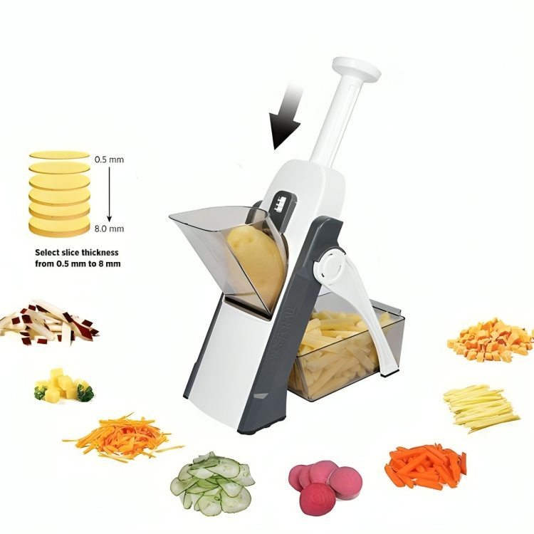 5-in-1 Multifunctional Mandoline Vegetable Slicer & Cutter