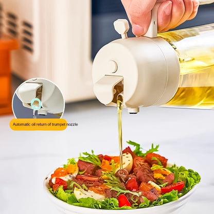 2-in-1 Oil Spray & Pour Bottle for Cooking