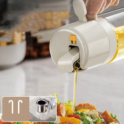 2-in-1 Oil Spray & Pour Bottle for Cooking