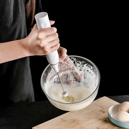 Rechargeable Coffee Beater & Egg Whisker - High Quality & Portable