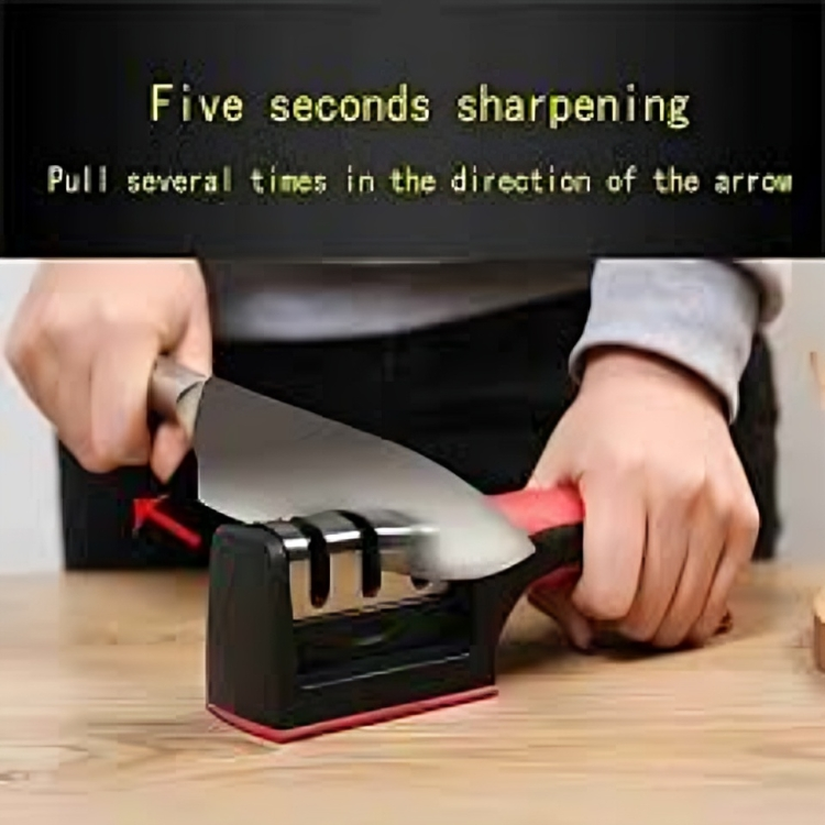 3-in-1 Professional Knife Sharpener - Easy & Handheld Sharpening