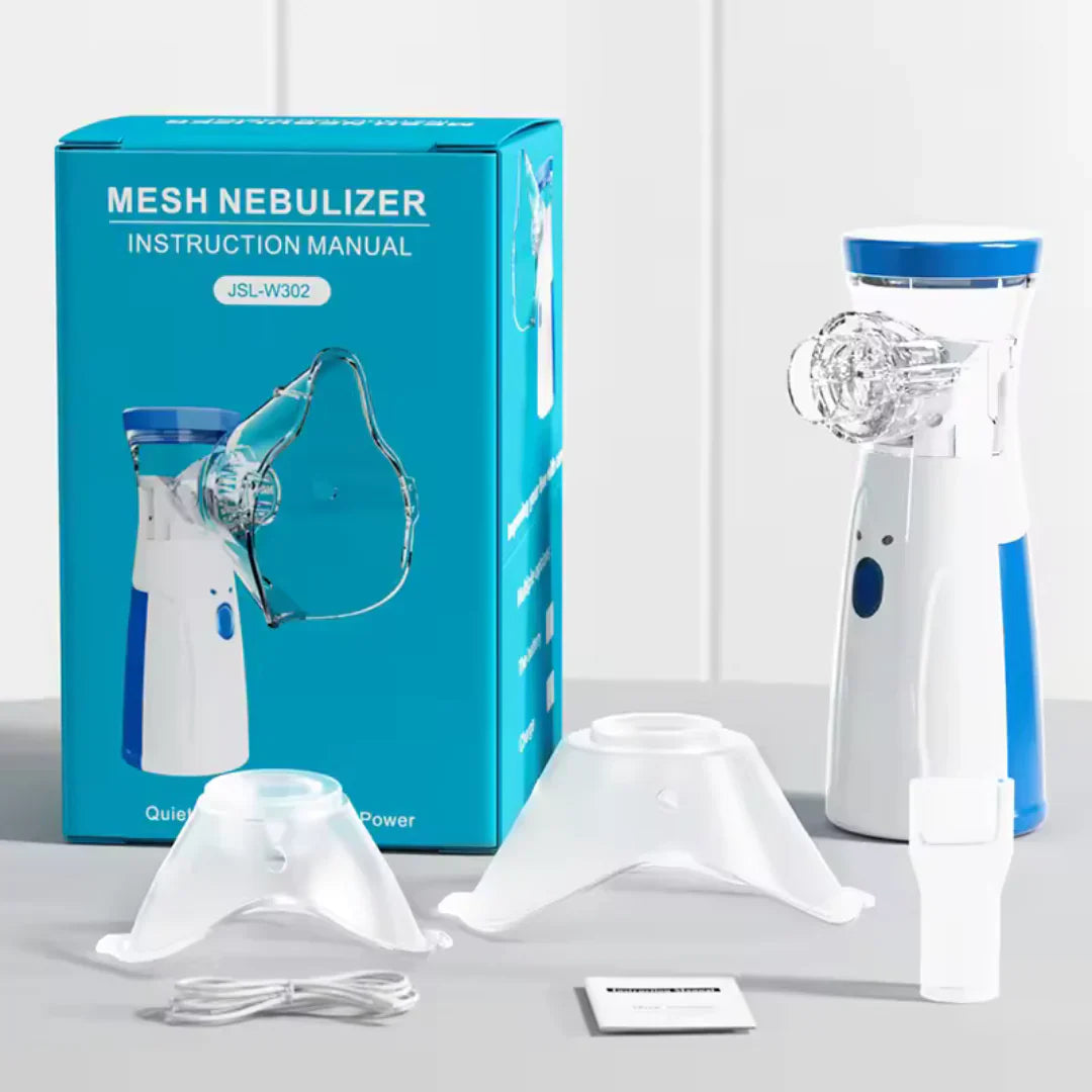 Portable Mesh Nebulizer – Rechargeable Handheld Inhaler